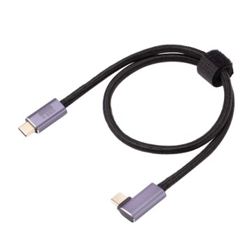 Sudut kanan 90 derajat Kabel USB-C