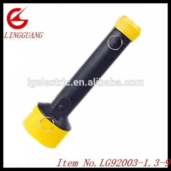 flexible plastic 9 LED flashlight