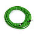 Θωρακισμένη D κωδικοποίηση αρσενικού M8 4P Profinet Cable