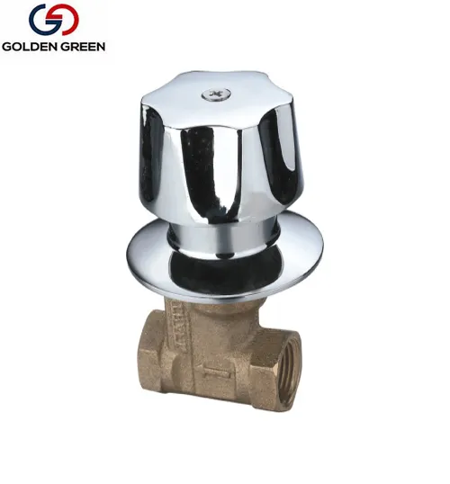 Brass Stop Valve Zinc Handle