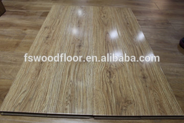 12mm hdf high gloss laminate wood flooring