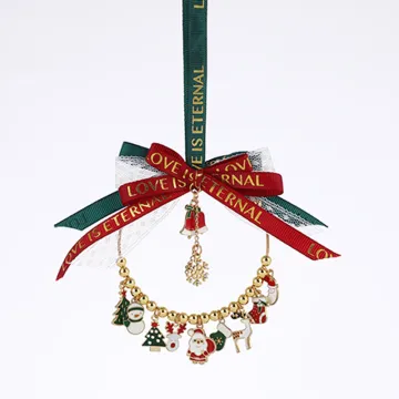 Wholesale Cute Christmas Alloy Pendant Decorations