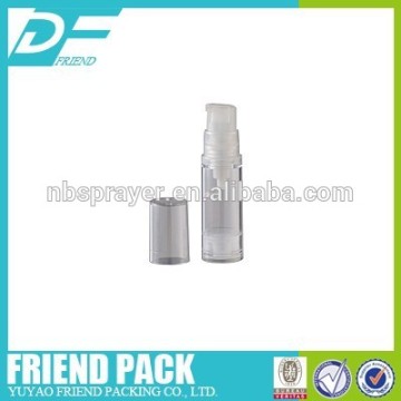 cosmetic airless bottle packaging,cosmetic bottle with pump, airless pump bottle 5ml