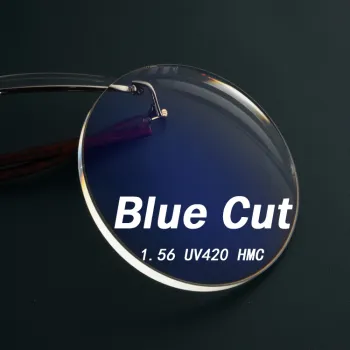 Blue Light Blocking Computer Reading Glasses with UV420, HMC EMI Coating and Optical Lenses for Ophthalmic Use