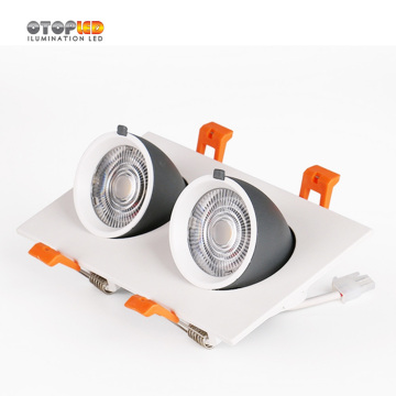Led Downlights 2X7W Abjustable Bonne Conception
