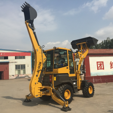 China-Made 4WD Diesel Engine Excavators and Loaders