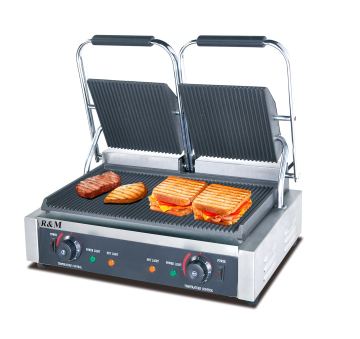 Sandwich à sandwichs en acier inoxydable multi-fonctions professionnelles (tranches 4/2)