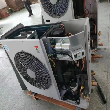 وحدات تكثيف ضاغط التمرير الموفرة للطاقة للغرف الباردة: طرازات 6hp و 8hp و 10hp