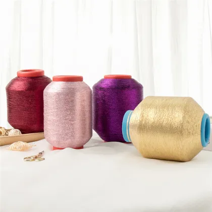 Popular Trending Products: Dongyang Metallic Yarn Factory's Mh-Type Rainbow Metallic Yarn