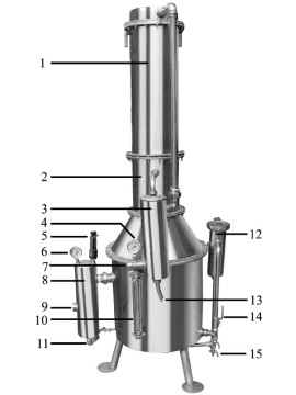 Tower Stainless Steel Redistillation Appliance SHZ-32
