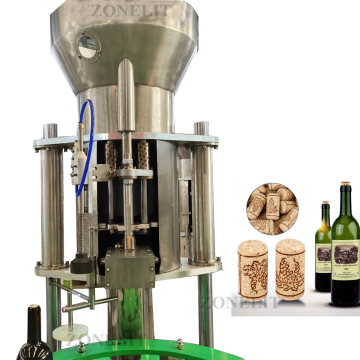 Automatic Wine Cork Stopper Machine for Champagne and Sparkling Wine Bottles