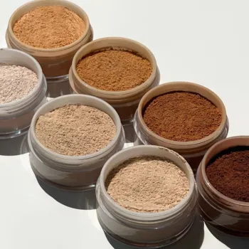 Ultra-Fine Vegan Loose Setting Powder - Matte Pink, Long-Lasting, Bulk Wholesale