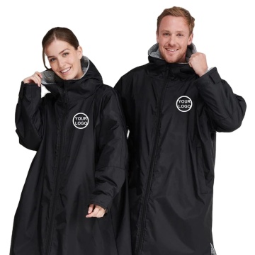 Waterproof Surf Changing Coat - SHERO SURF Moq 1 Piece Fleece Outdoor Robe