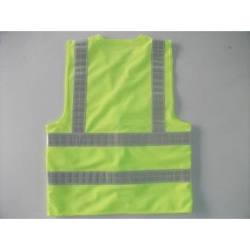 Chaleco de advertencia amarillo fluorescente, varios tipos