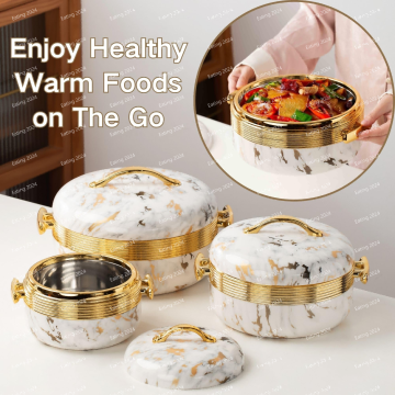 Hotpot, Lunch Box, and Casseroles Cooking Set: Premium ABS+ Stainless Steel Pot Collection with Insulated 1.0L, 2.0L, and 3.5L Food Warmers