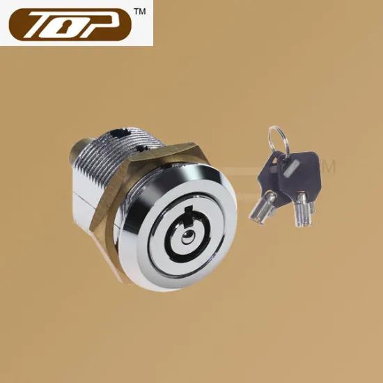 tubular key push botton lock