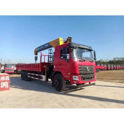 Grue à flèche télescopique montée sur camion 6x4