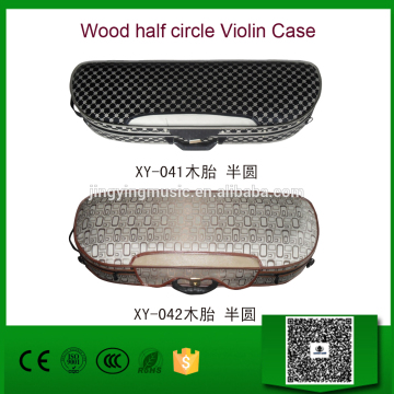 XY-041/XY-042 Wood half circle Violin Case