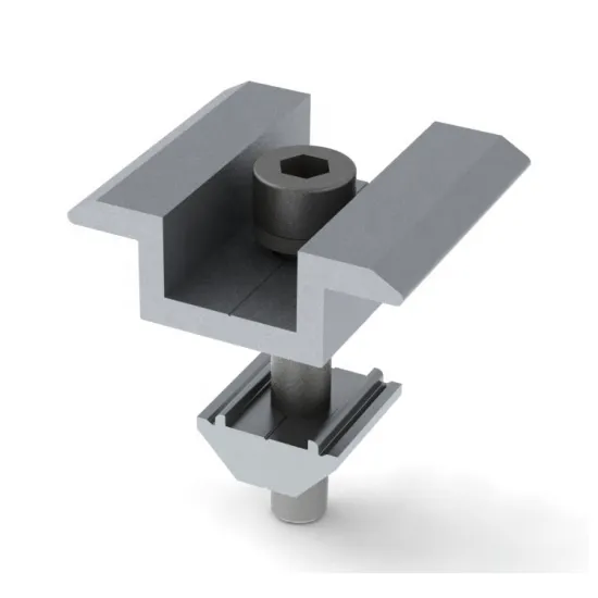 Professional Solar Mounting Inter Clamp - Aluminum Anodized Middle Clamp