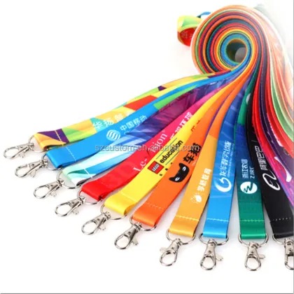 Custom Satin Anime Teacher Diving Lanyard