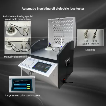 Electric Insulation Oil Tan Delta Tester & Dielectric Loss Tester