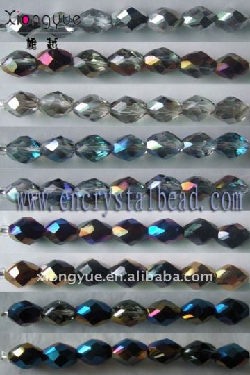 fashion faceted crystal bead glass bead for lamp shade