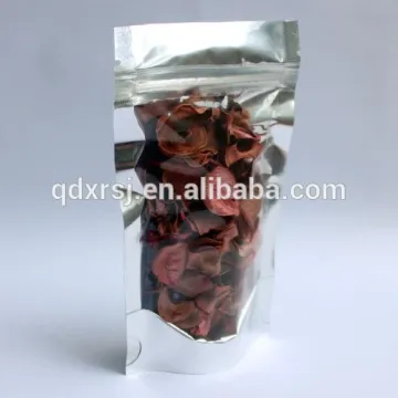 Aluminum vacuum packaging bag with zipper