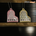 Keselamatan Refleksif Bentuk Piano PVC Kids Hanger