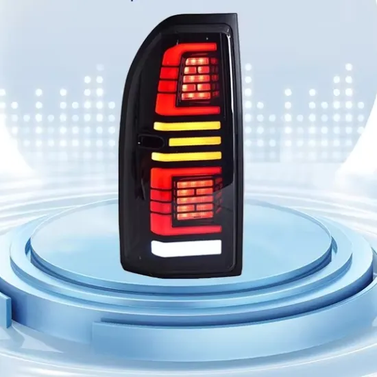 Car Auto Taillights for Toyota Prado LC90/LC95 1996-2002 - DRL Rear Lamp with LED Bulbs