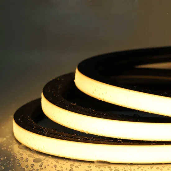 Flexible Silicone Strip Lights - Black Top Bend LED Neon Rope Tube, Waterproof IP67, Ideal for Outdoor Home Decor