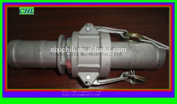 alumium camlock coupling Type C+E 1''