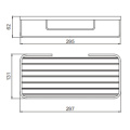 777 series Wall Basket Mount Square
