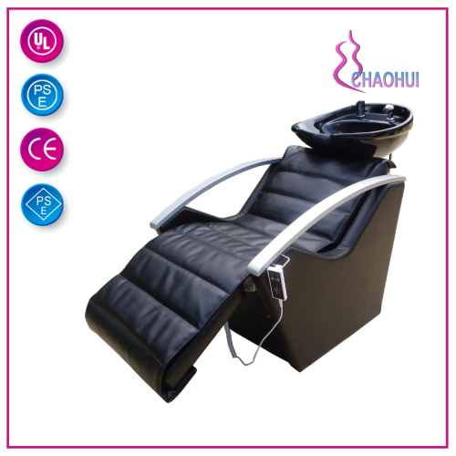 Chaise de shampooing électrique confortable dans le salon