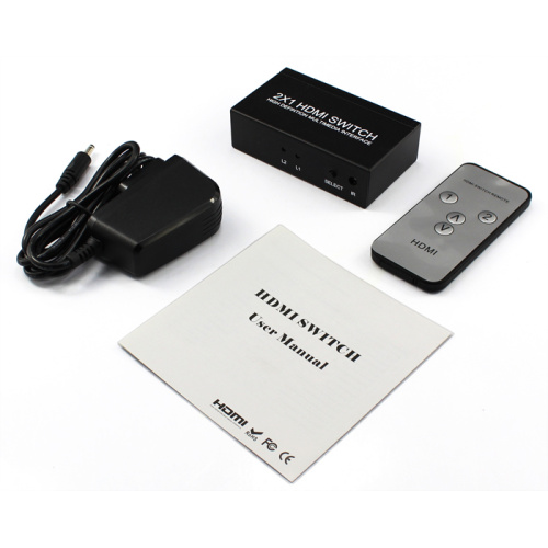 Best HDMI Switcher with Remote Control 2 x 1