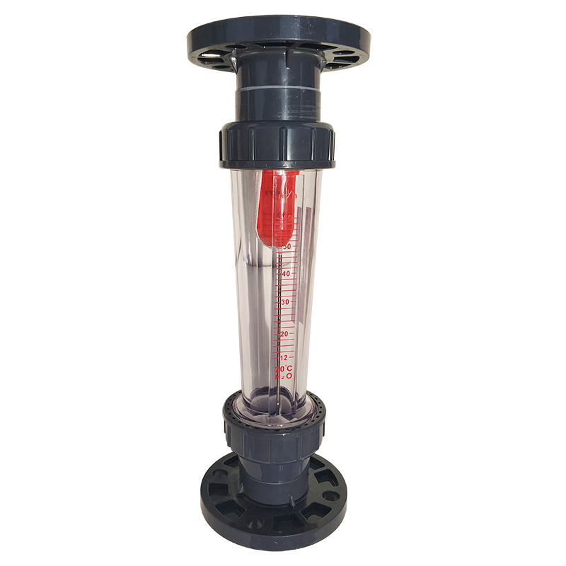 Pvc Plastic Corrosion Chemical Water Rotameter Flowmeter Lzs-50 Dn50 2 ...