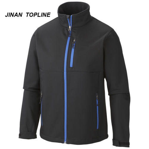 Men's Soft Shell Jacket With Zipper