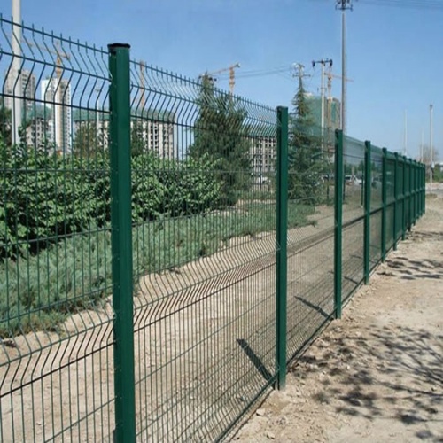 PVC Coated Galvanized 3D Welded Wire Mesh Fence