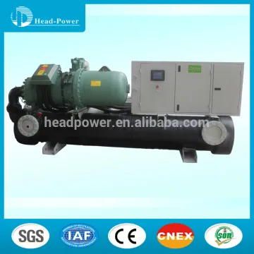 380v 250 ton water cooled screw chiller