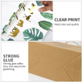 Customized shopping hand-held paper bags