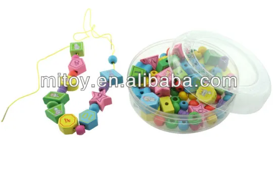 lishui China toy factory toy beads wooden toy educational wholesale toys