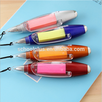 Memo LED pen , promotional ball pen