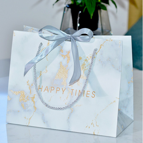 Custom Printed Logo Shopping Paper Gift Bag