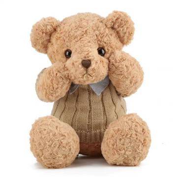 Wear sweaters teddy bear plush children's toys