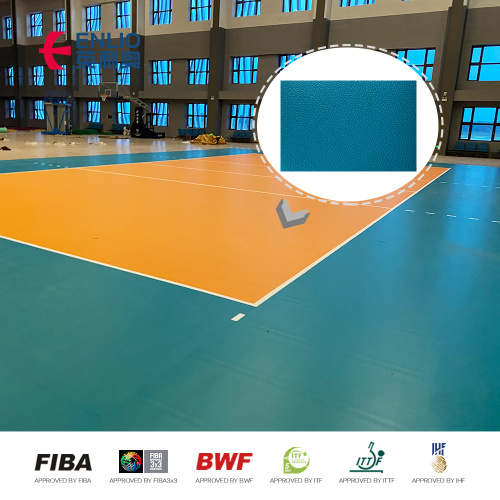 volleybalveld PVC Floor Mat