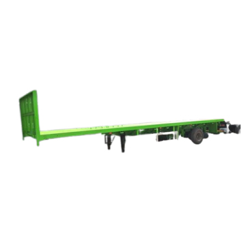 40 Feet Flatbed Truck Trailer Triaxle Flatbed Trailer