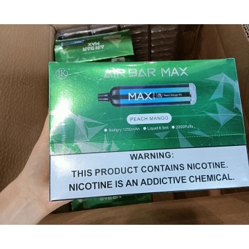 Air bar max flavors 2000 puffs