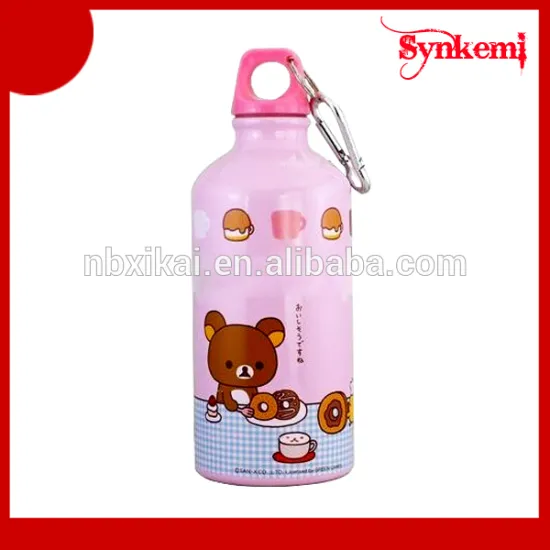 550ml Custom children aluminum water bottle