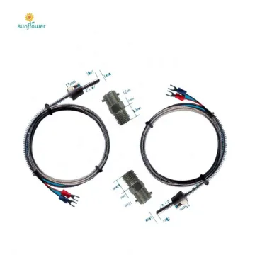 Spring Loaded Temperature Probe with Type K Chromel-Alumel Thermocouple