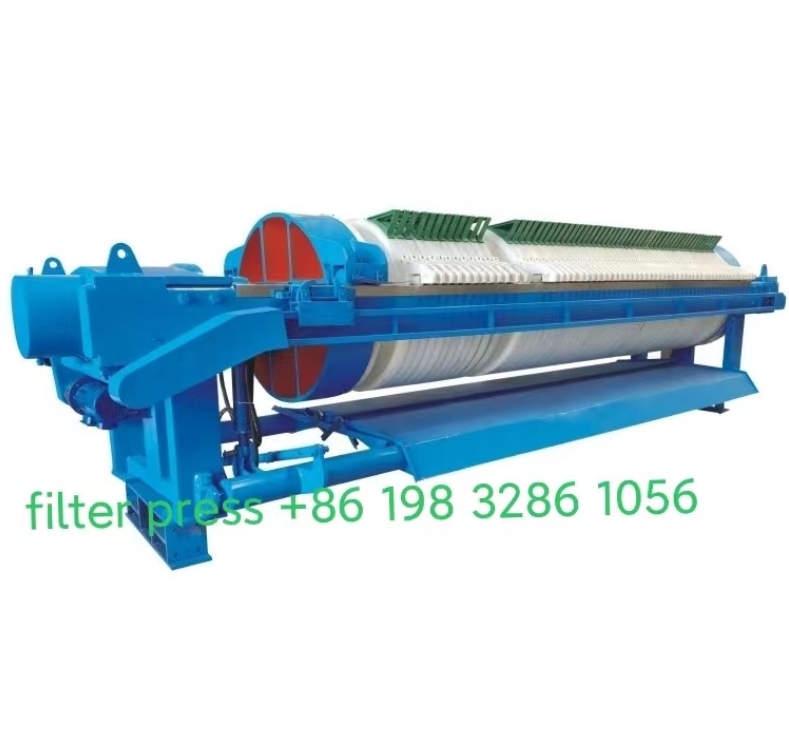 Chamber Round Hydraulic Filter Press Png