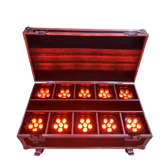 6X18W RGBAW+UV Battery Powered DJ Smart LED UPLIGHT with 10in1 Charging Flight Case for Poland Stock DMX Stage Lighting